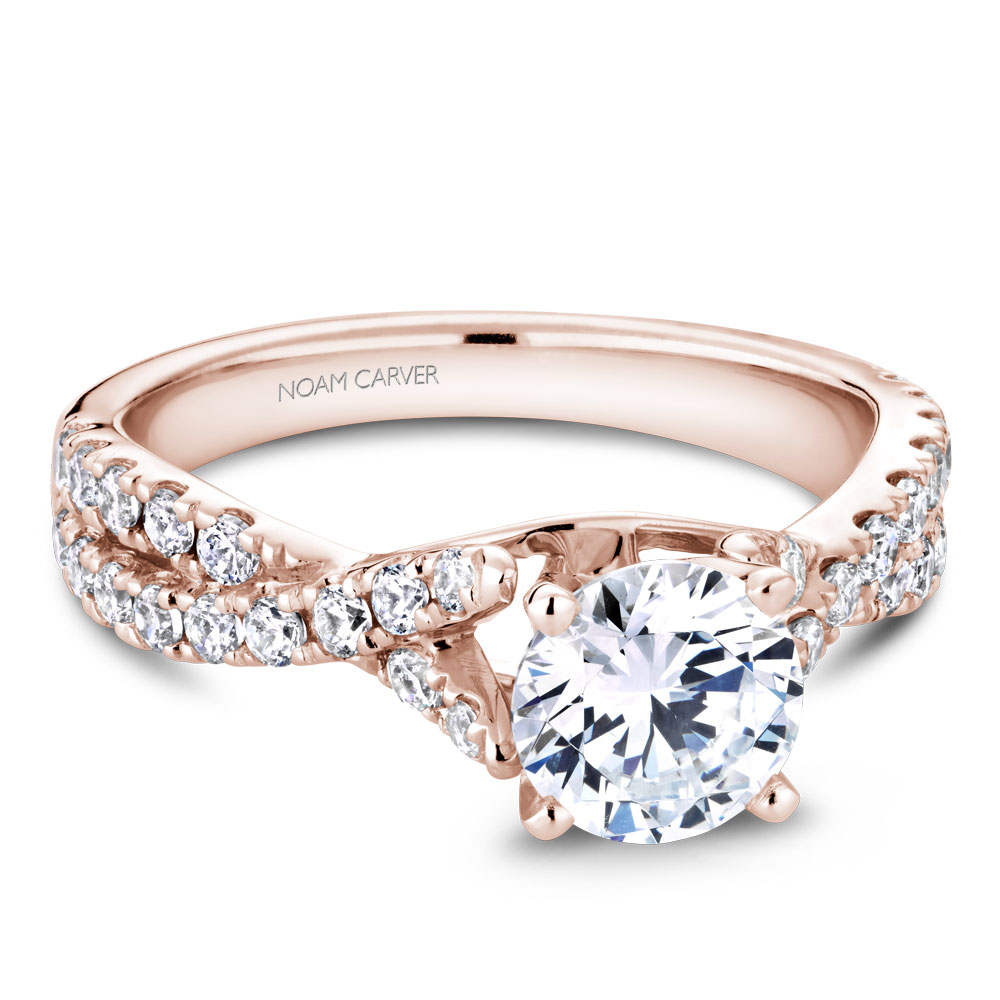 Noam Carver Semi Mount Engagement Ring