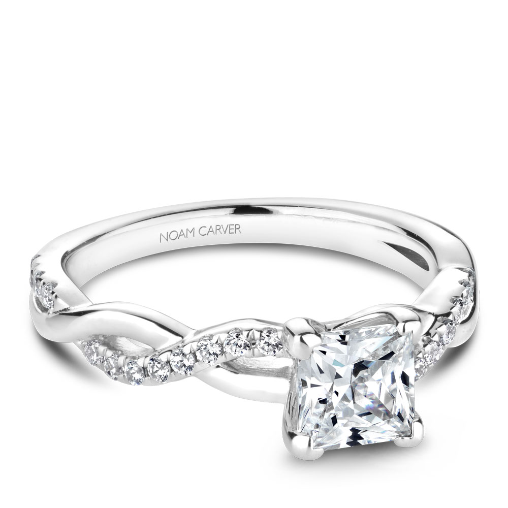 Noam Carver Semi Mount Engagement Ring