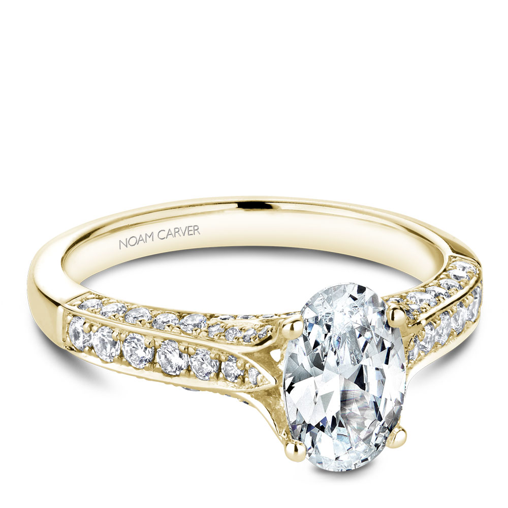 Noam Carver Semi Mount Engagement Ring