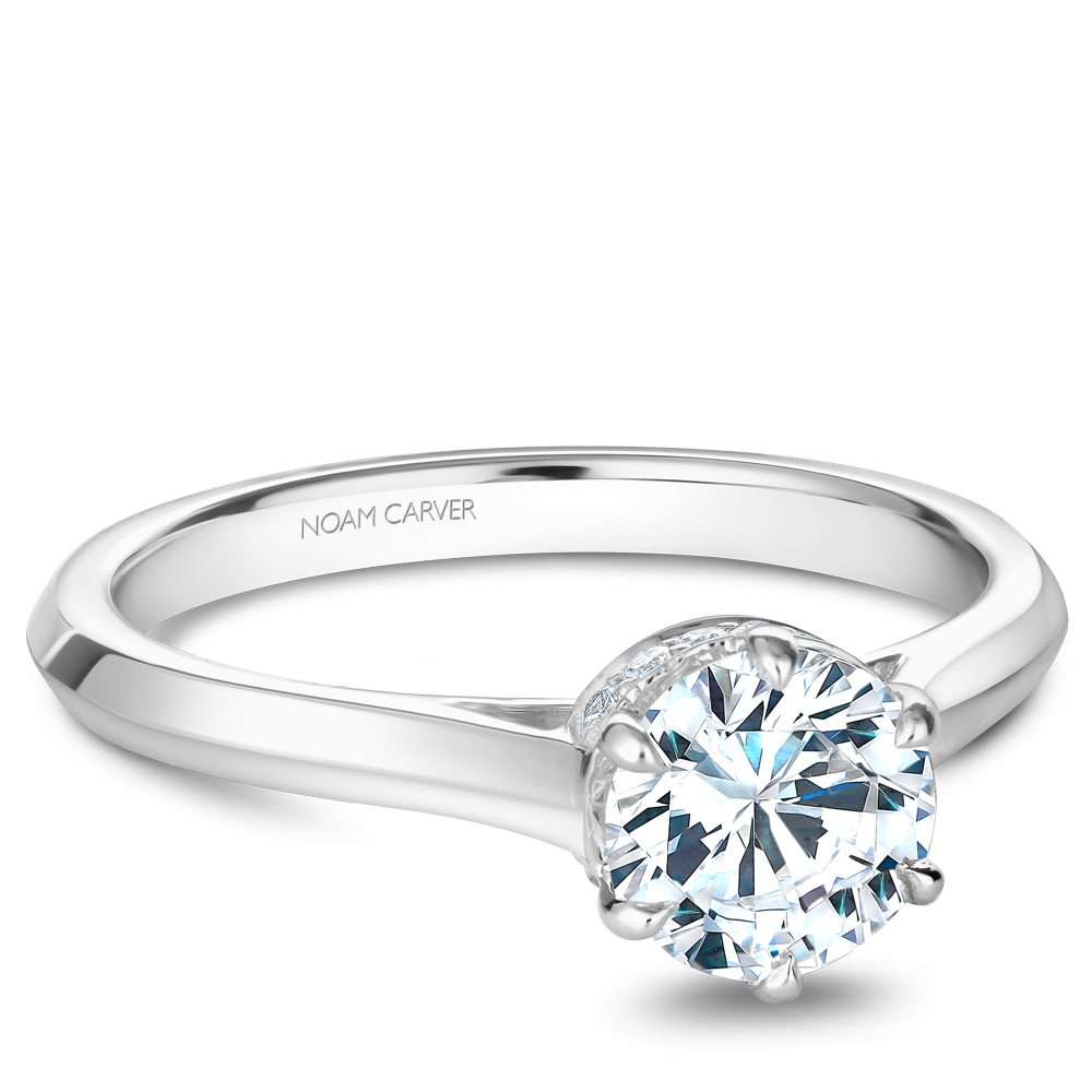 Noam Carver Semi Mount Engagement Ring