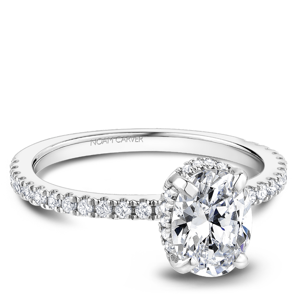 Noam Carver Semi Mount Engagement Ring