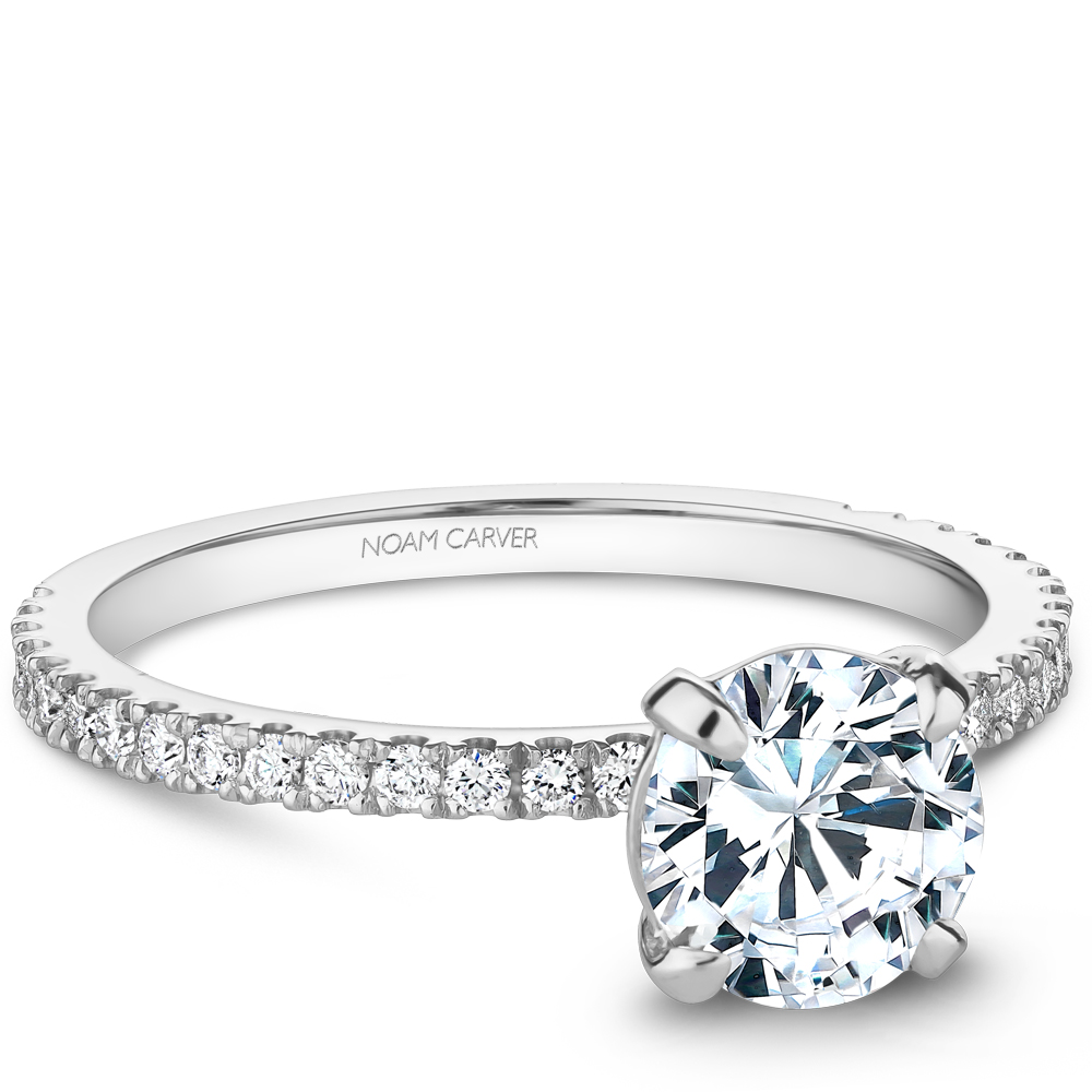 Noam Carver Semi Mount Engagement Ring