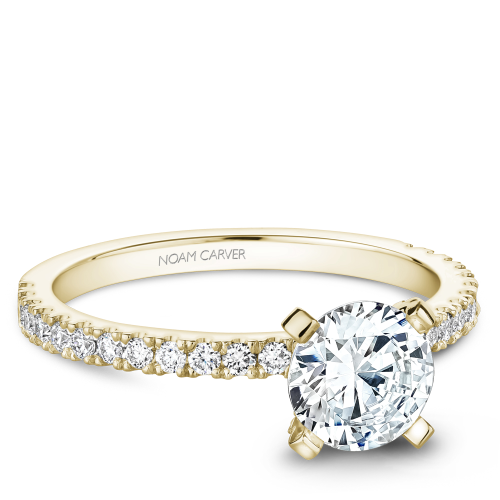 Noam Carver Semi Mount Engagement Ring