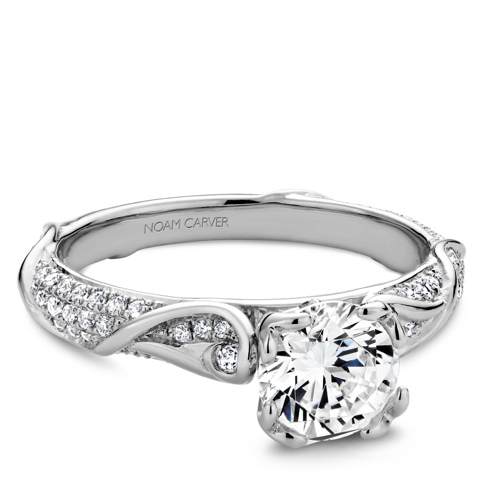 Noam Carver Semi Mount Engagement Ring