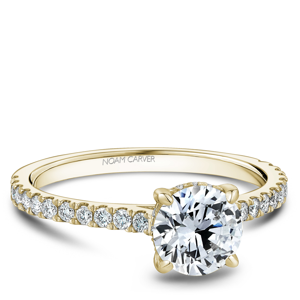 Noam Carver Semi Mount Engagement Ring