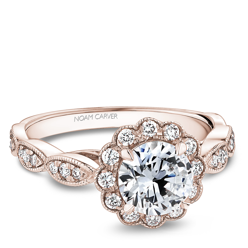 Noam Carver Semi Mount Engagement Ring