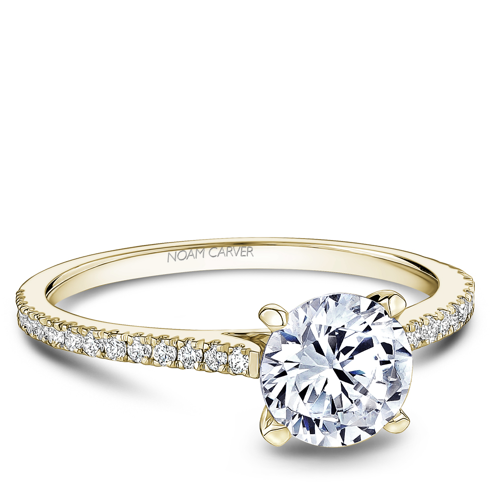 Noam Carver Semi Mount Engagement Ring