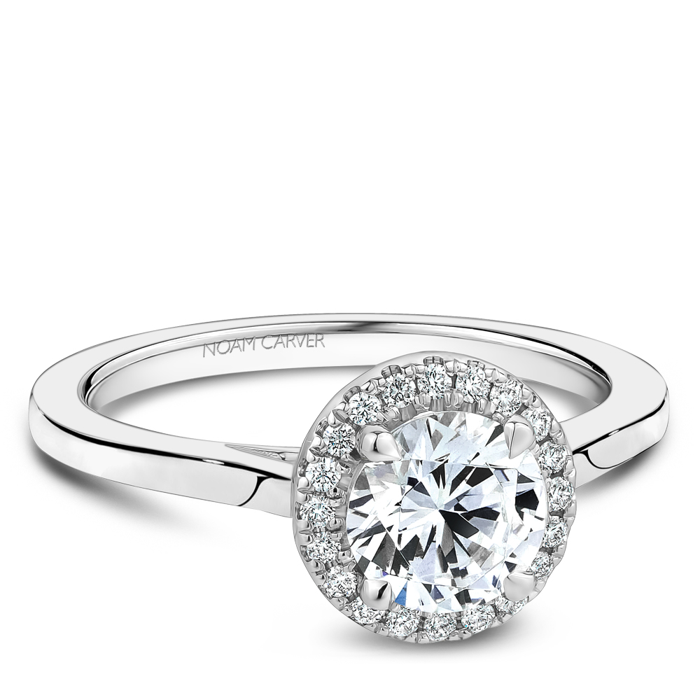 Noam Carver Semi Mount Engagement Ring