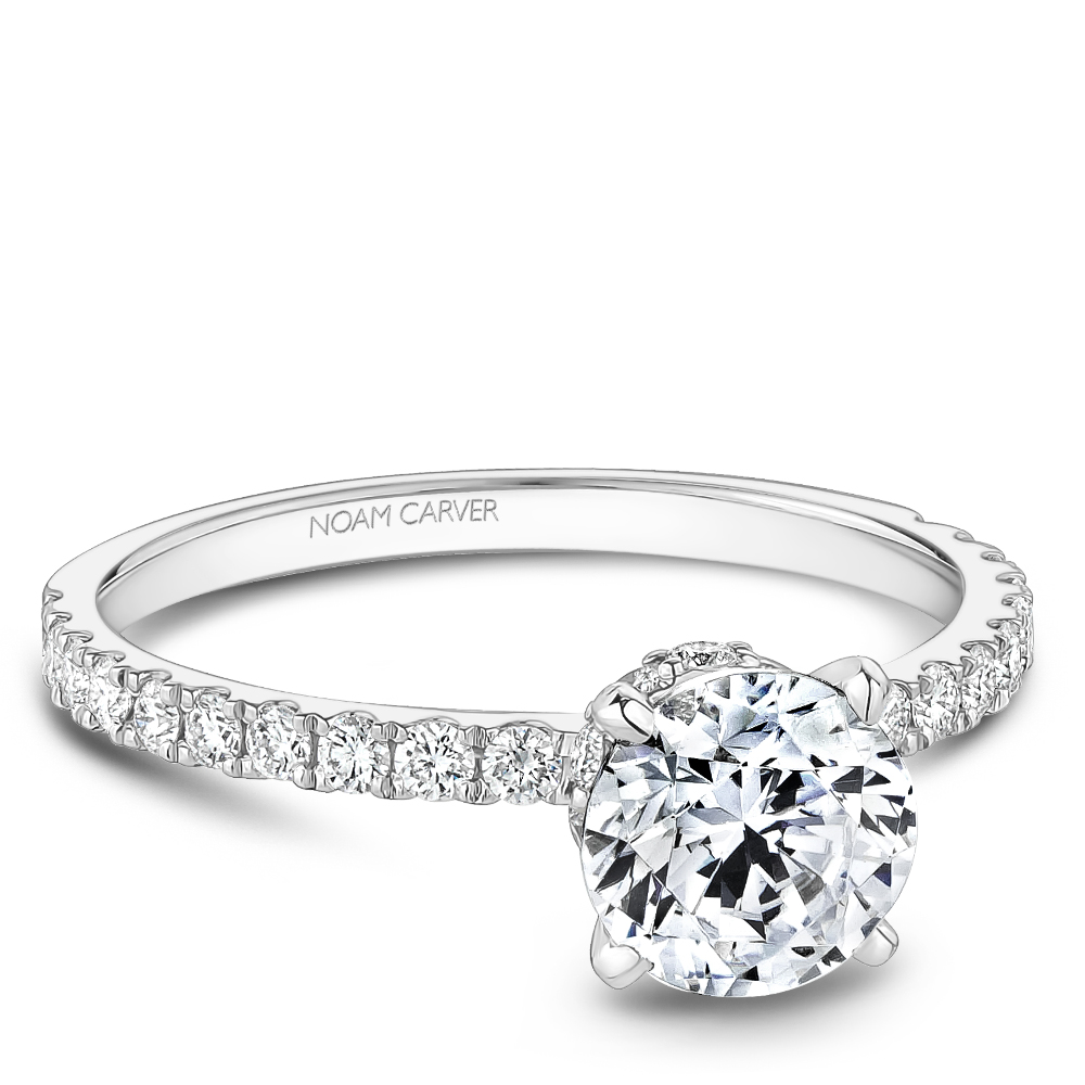 Noam Carver Semi Mount Engagement Ring