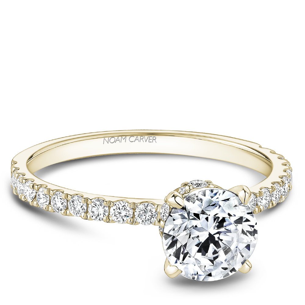 Noam Carver Semi Mount Engagement Ring