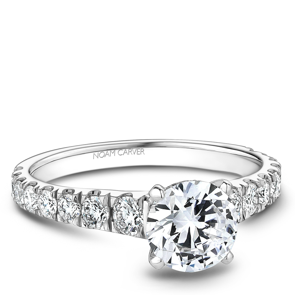 Noam Carver Semi Mount Engagement Ring