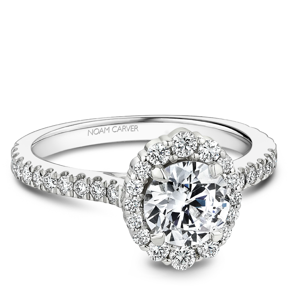 Noam Carver Semi Mount Engagement Ring