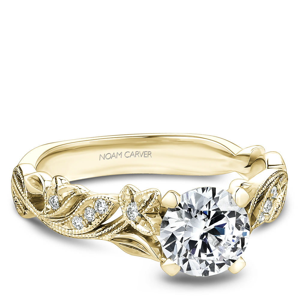 Noam Carver Semi Mount Engagement Ring