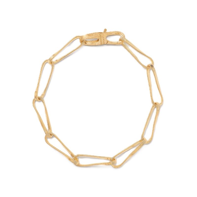 Marco Bicego Marrakech Onde 18K Yellow Gold Coil Link Bracelet