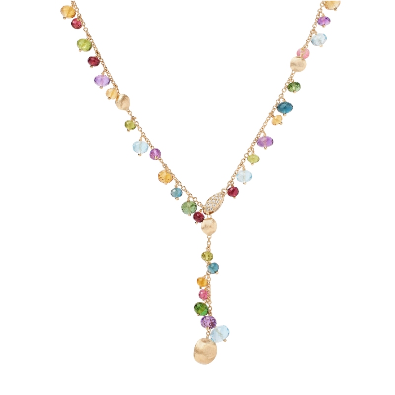 Marco Bicego Africa 18K Yellow Gold Lariat Style Necklace