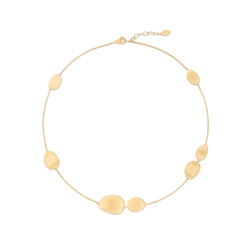 Marco Bicego Lunaria 18K Yellow Gold Petal Necklace