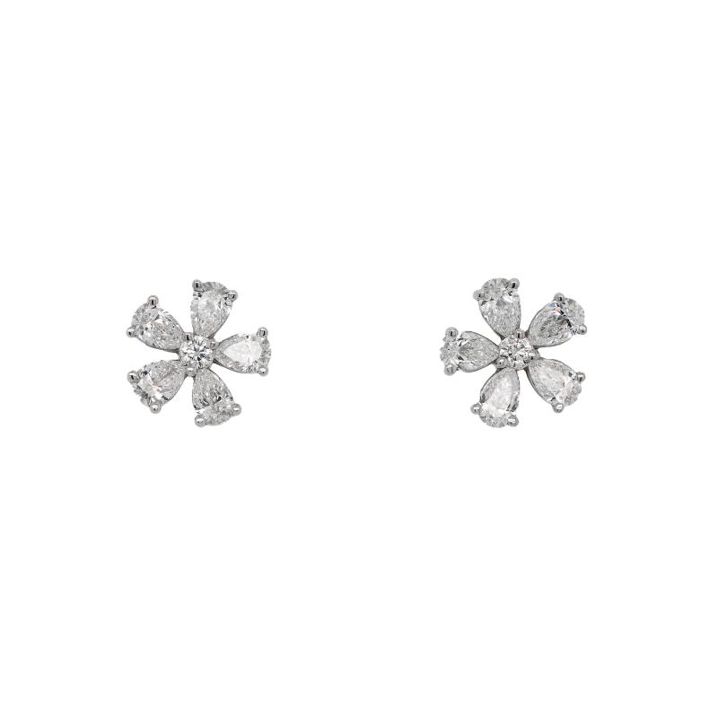 Rummeles Signature Flower Earrings