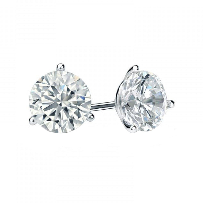 Rummeles Signature Stud Diamond Earrings