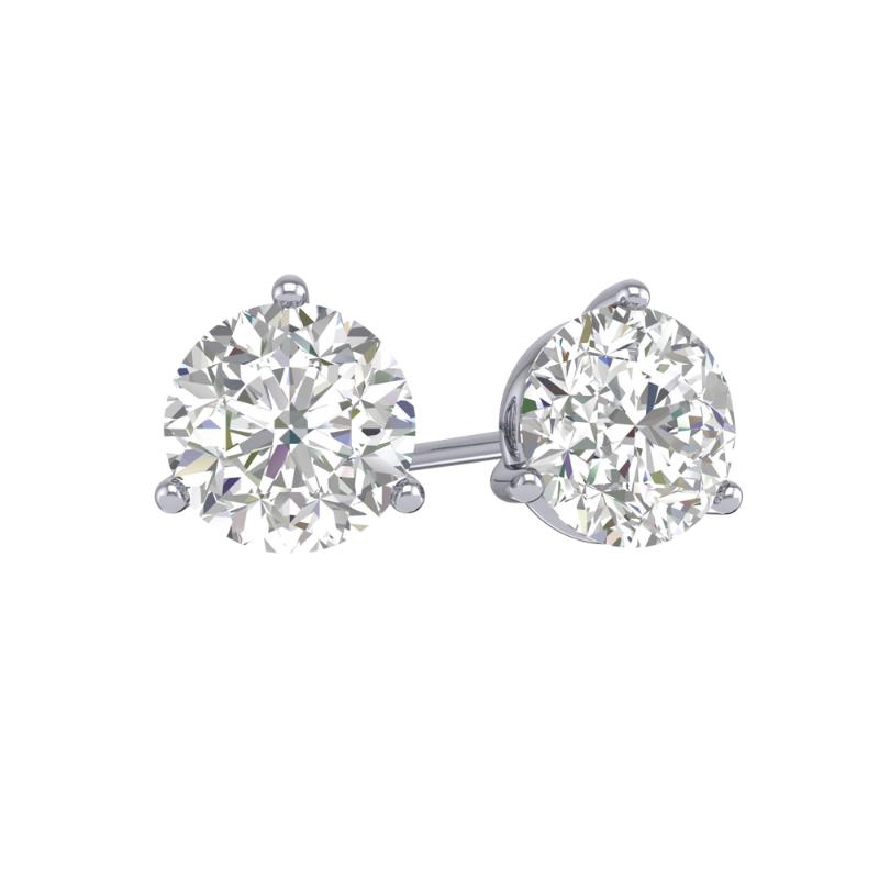 Rummeles Signature Stud Diamond Earrings