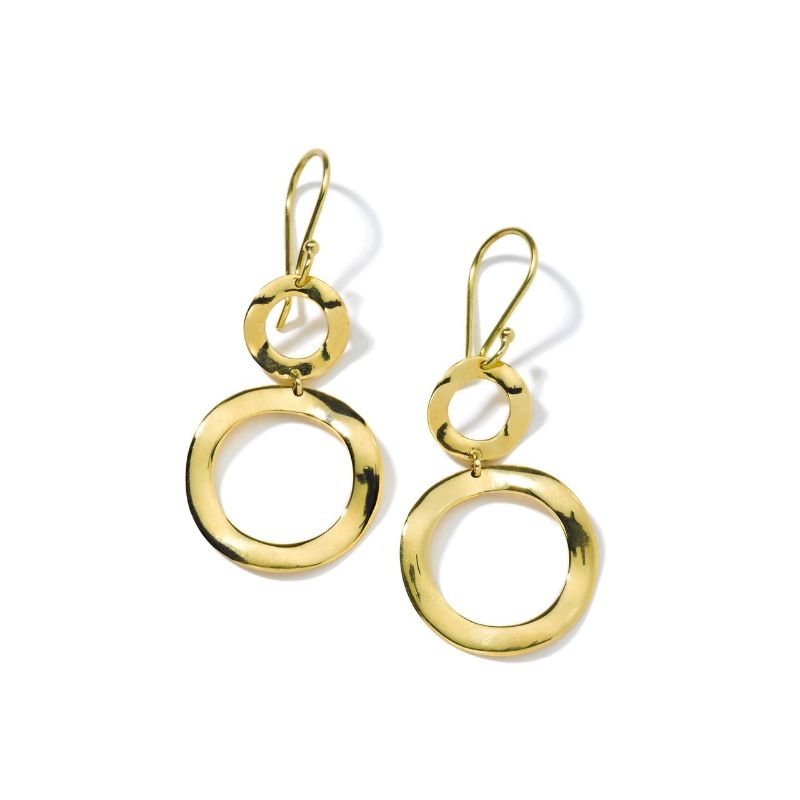 IPPOLITA Classico Mini Snowman Earrings in 18K Gold