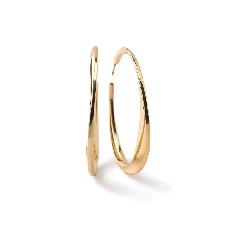 IPPOLITA Classico Large Twisted Hoop Earrings in 18K Gold