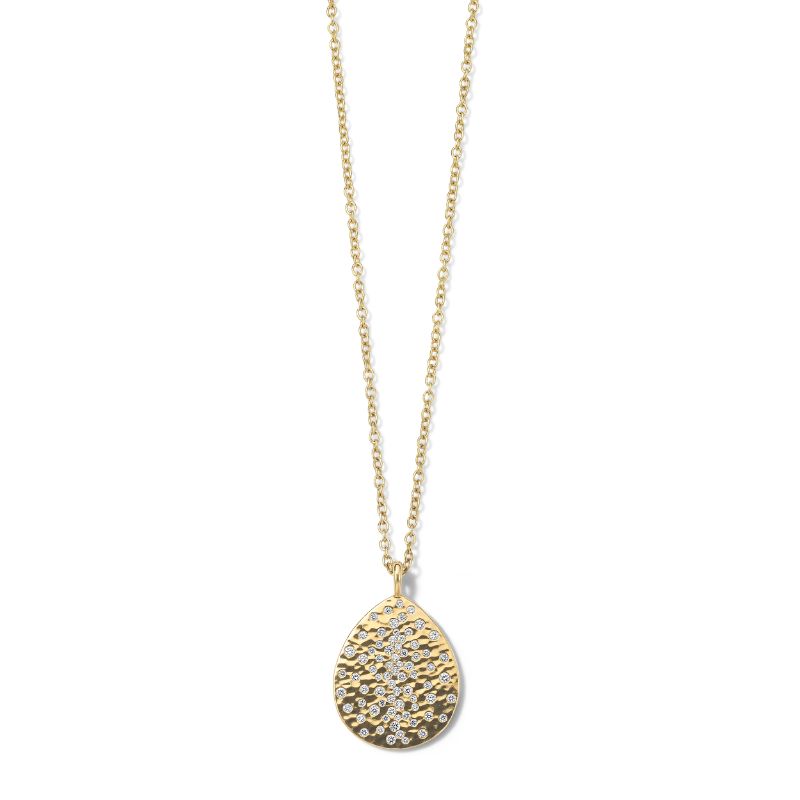 IPPOLITA Stardust Crinkle Pendant Necklace with Diamonds