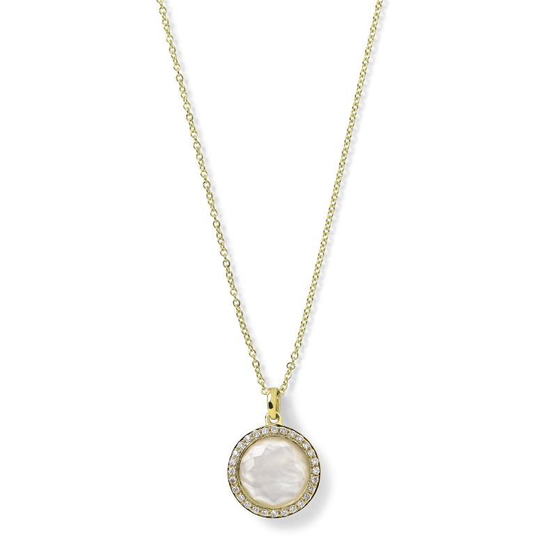 IPPOLITA Lollipop® Small Pendant Necklace in 18K Gold with Diamonds