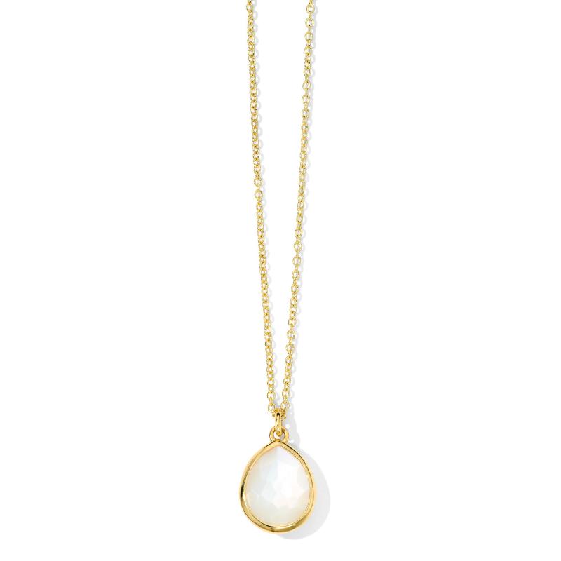 IPPOLITA Mini Teardrop Pendant Necklace In 18K Gold