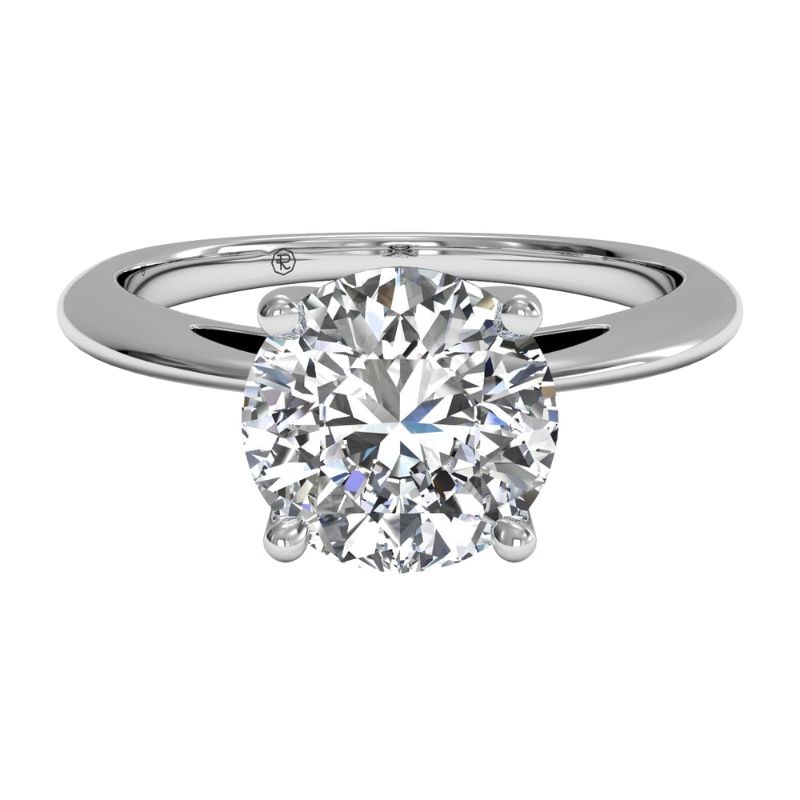 Ritani Embellished Prong Solitaire Semi Mounting