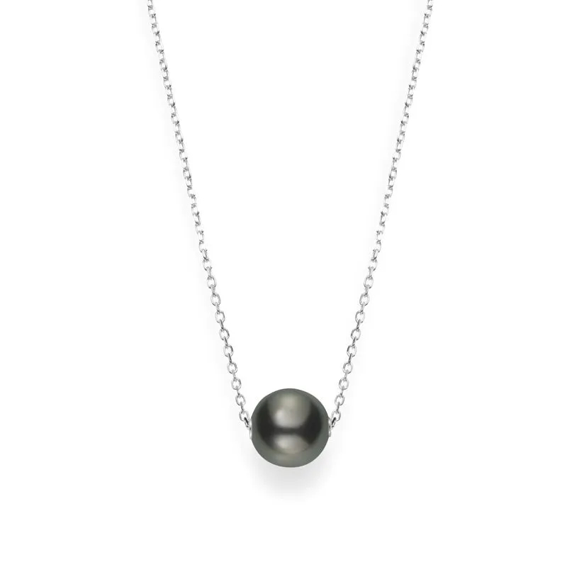 Mikimoto single pearl necklace discount