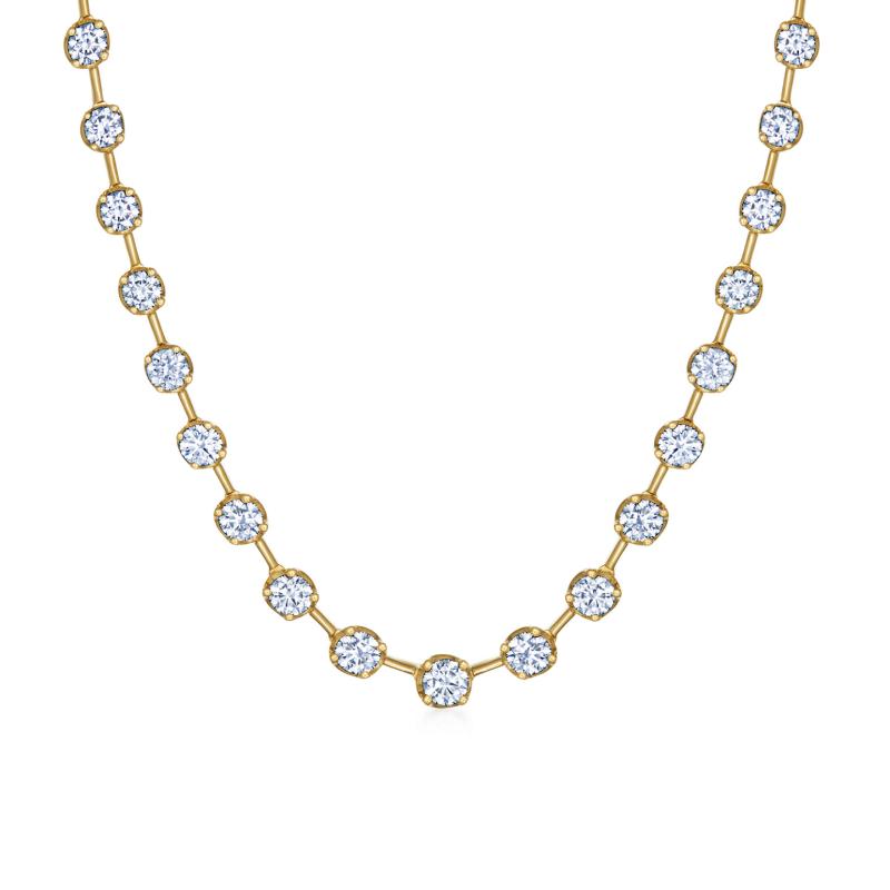 Starry Night Necklace with Diamonds
