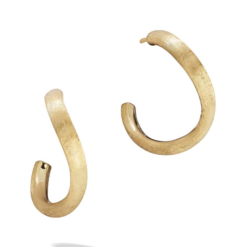 18K Yellow Gold Jaipur Link Collection Hoop Earrings