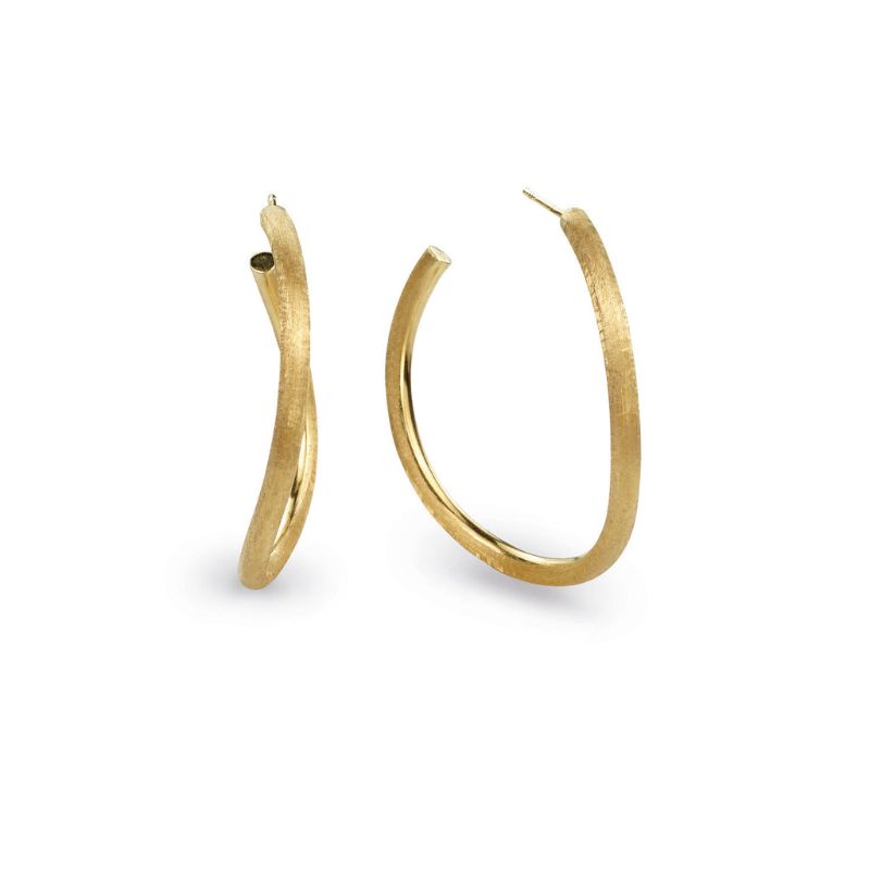 Marco Bicego Jaipur 18K Yellow Gold Medium Hoop Earrings
