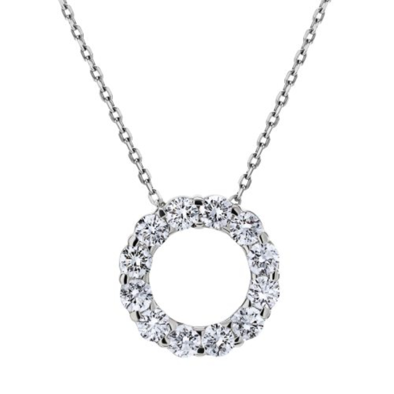 Rummeles Signature Open Circle Pendant