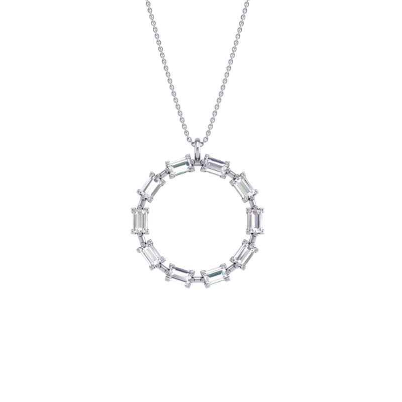 Rummeles Signature Open Circular Pendant