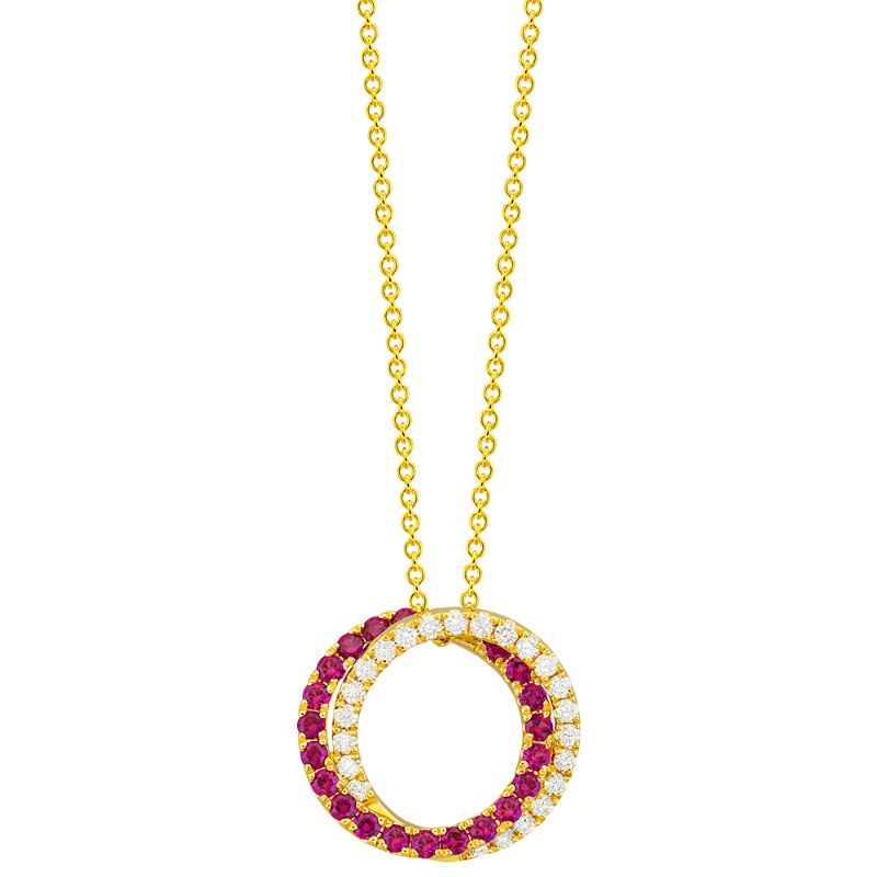 Interlocking Circle Pendant