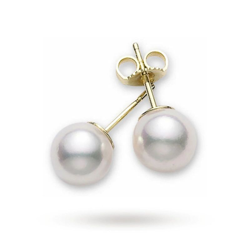 Mikimoto 7mm AA Pearl Stud Earrings