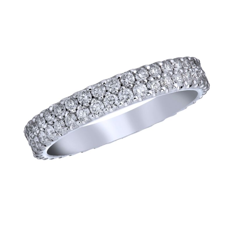 Rummeles Signature 2 Row Diamond Band