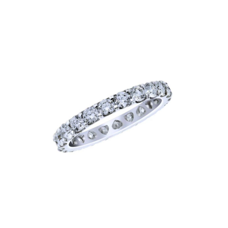 Rummeles Signature Shared Prong Diamond Eternity Band