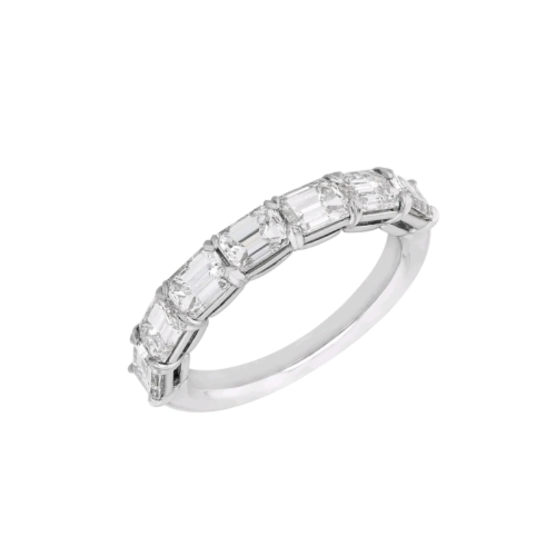 Rummeles Signature Shared Prong Diamond Eternity Band