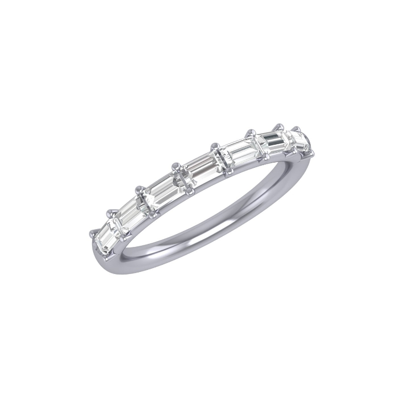 Rummeles Signature Prong Set Diamond Band