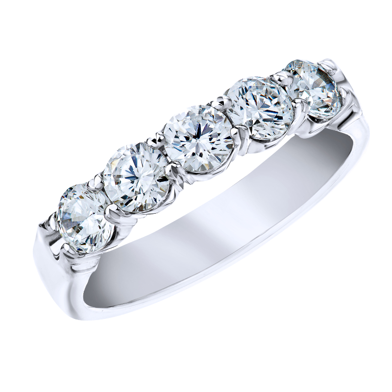 Rummeles Signature Five Stone Diamond Band