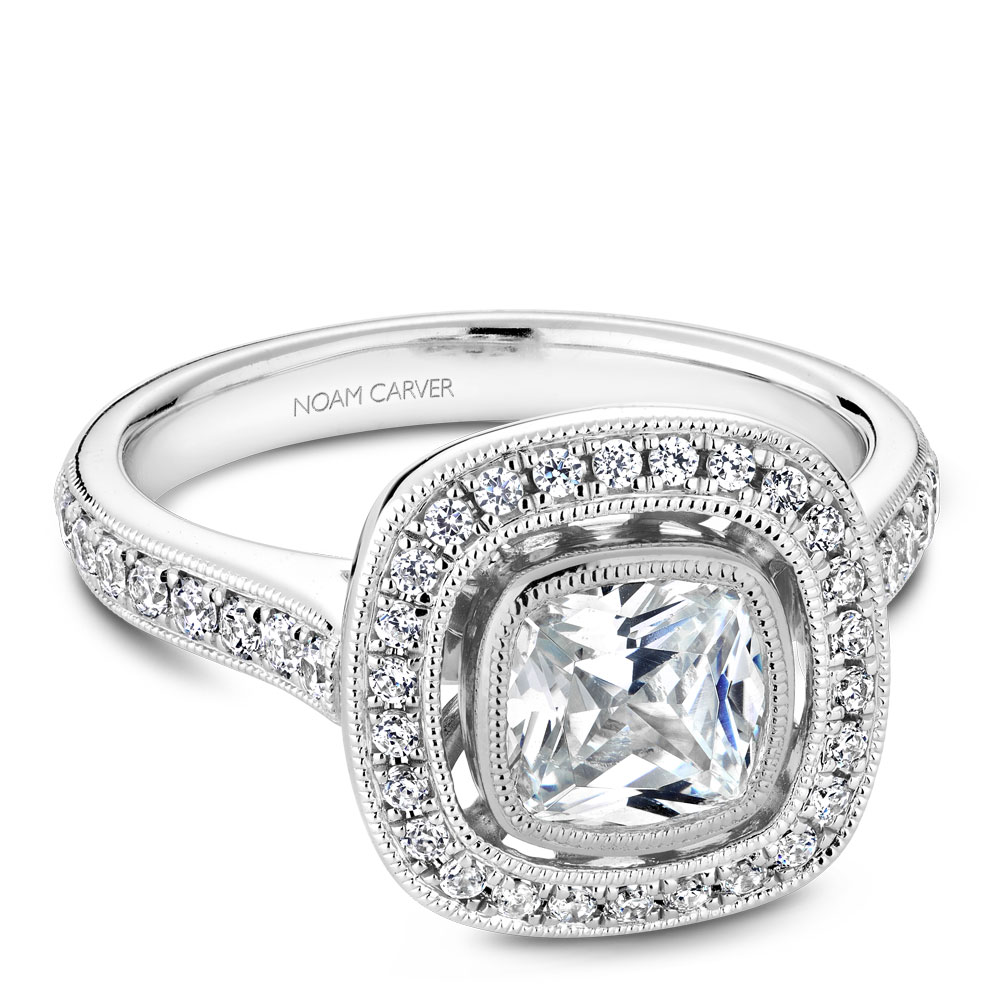 Noam Carver Semi Mount Engagement Ring