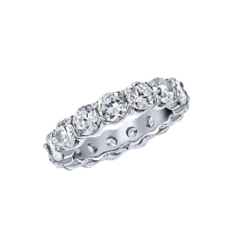 Rummeles Signature Shared Prong Diamond Eternity Band