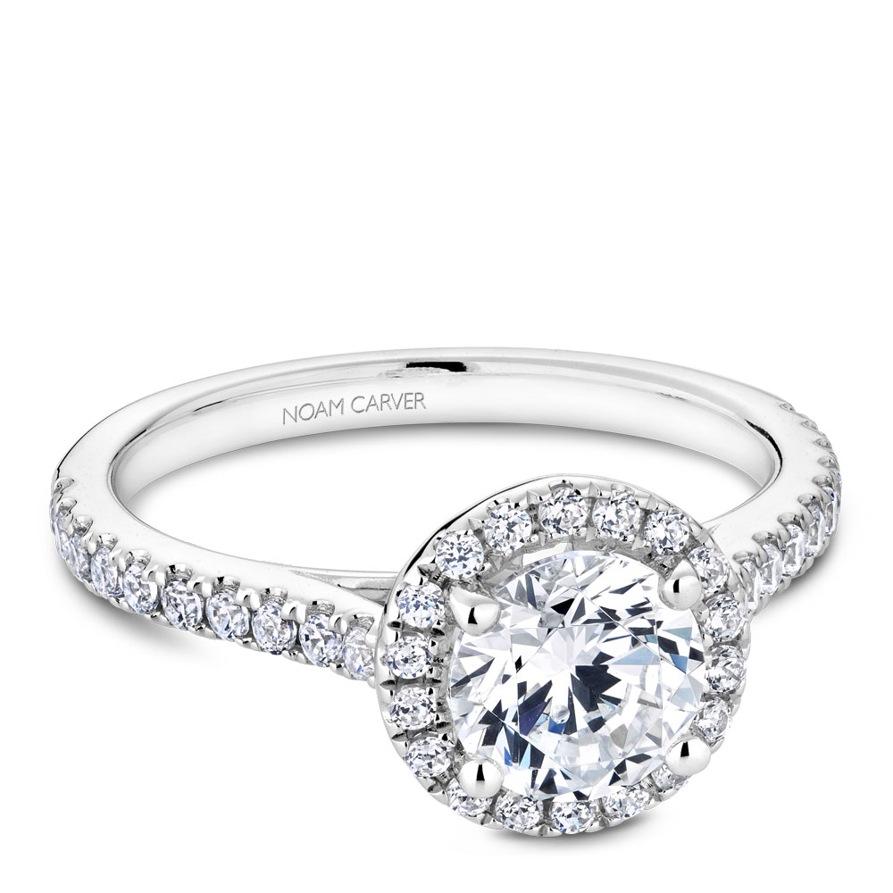 Noam Carver Semi Mount Engagement Ring