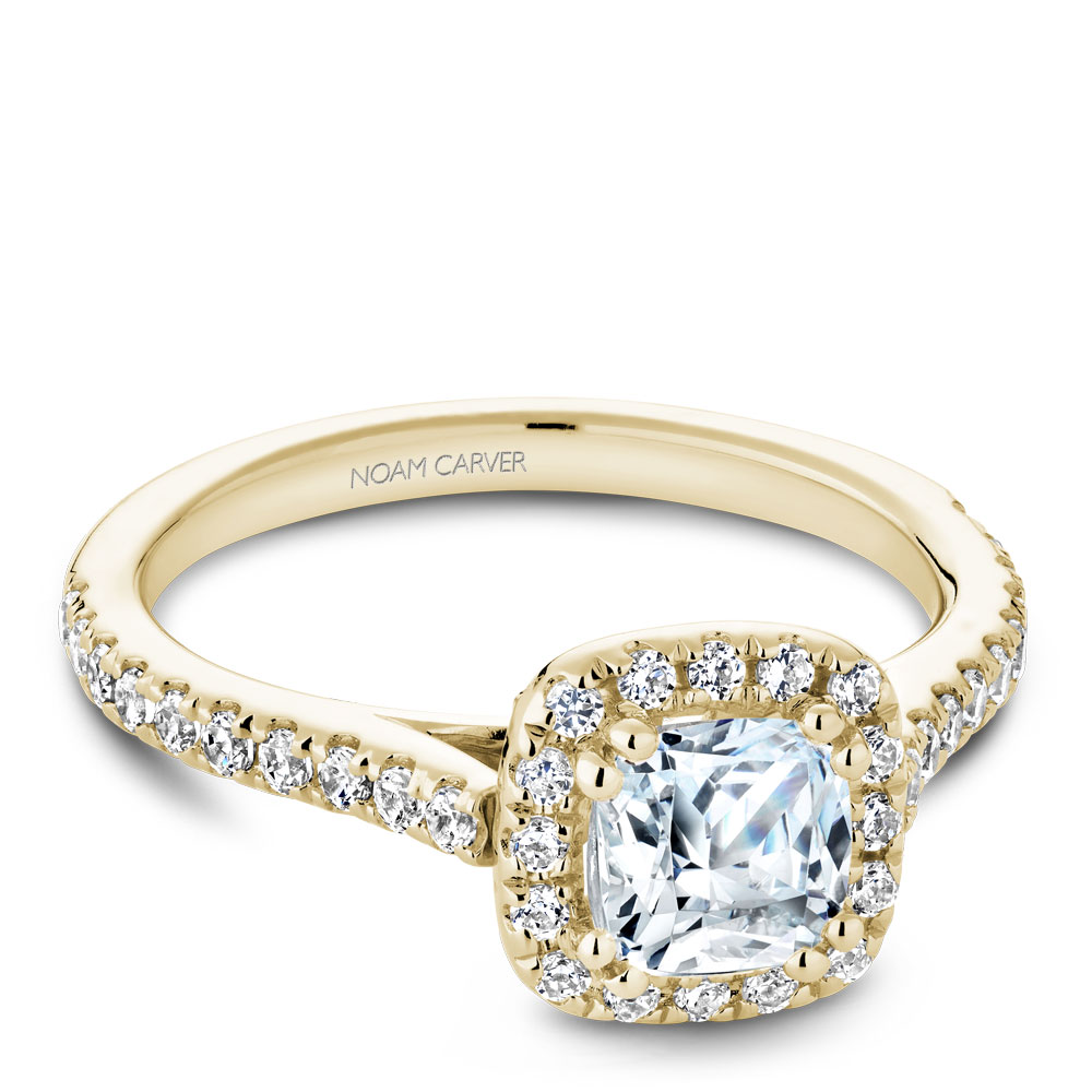 Noam Carver Semi Mount Engagement Ring