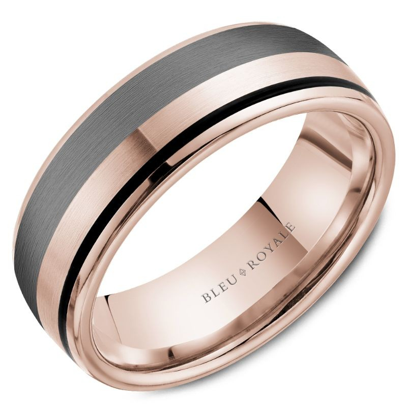 14K Rose Gold Band Measuring