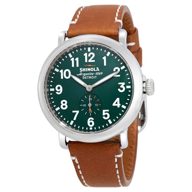 Runwell 41mm, Brown Leather Strap