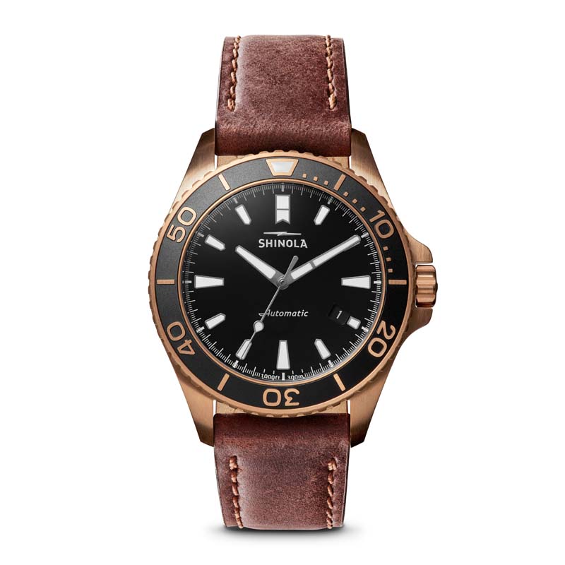 Shinola Bronze Monster 43mm Automatic Watch