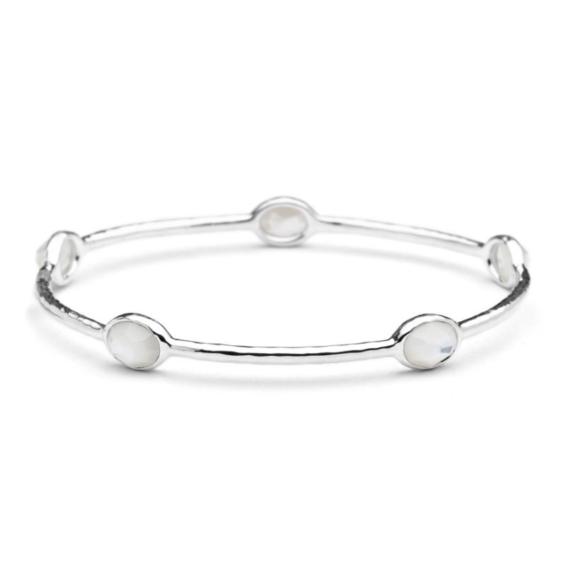 IPPOLITA Rock Candy® 5-Stone Bangle in Mother-of-Pearl